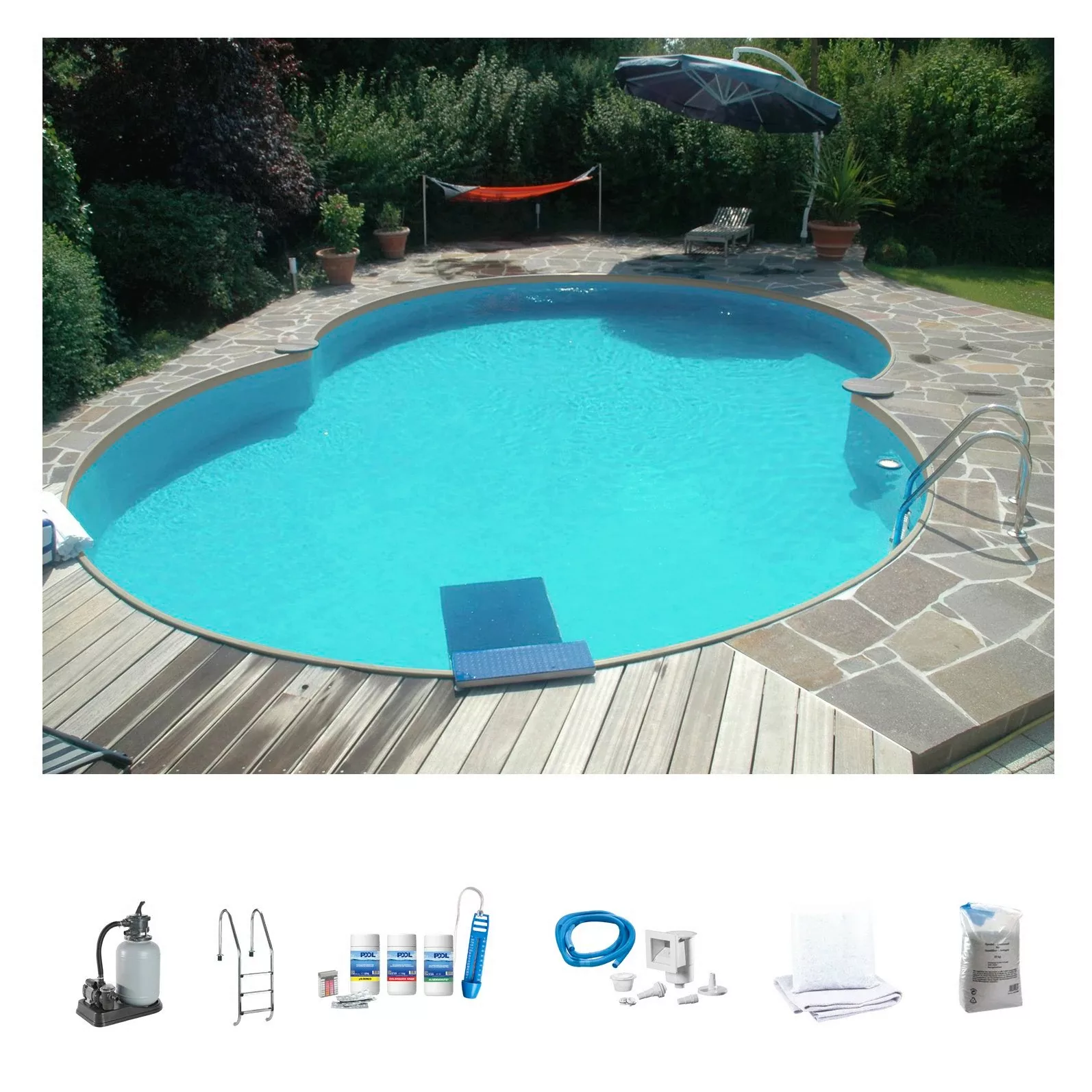 my POOL BWT Achtformpool, (Set, 7 tlg.) günstig online kaufen