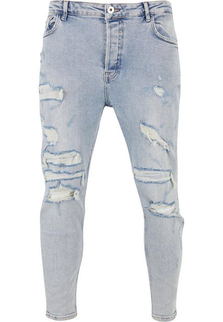 2Y Studios Bequeme Jeans 2Y Studios Herren 2Y Destroyed Skinny Cropped Deni günstig online kaufen