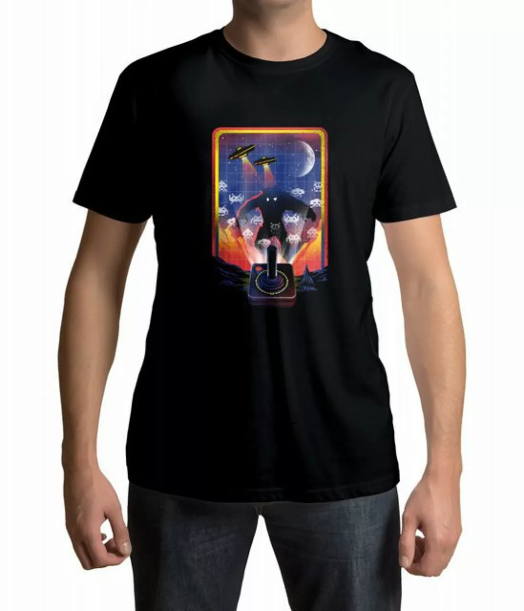 Lootchest T-Shirt lootchest T-Shirt - Retro Invaders günstig online kaufen