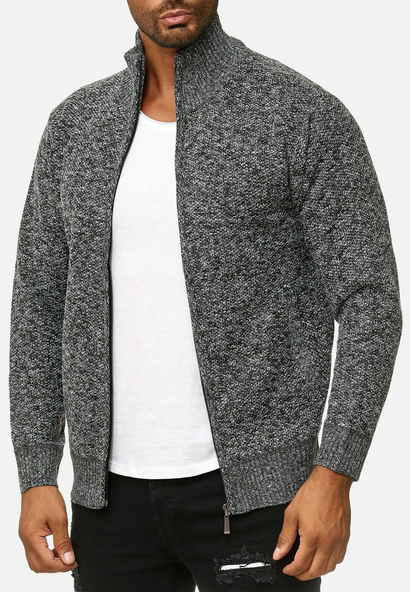 Max Men Cardigan Cardigan mit Stehkragen günstig online kaufen