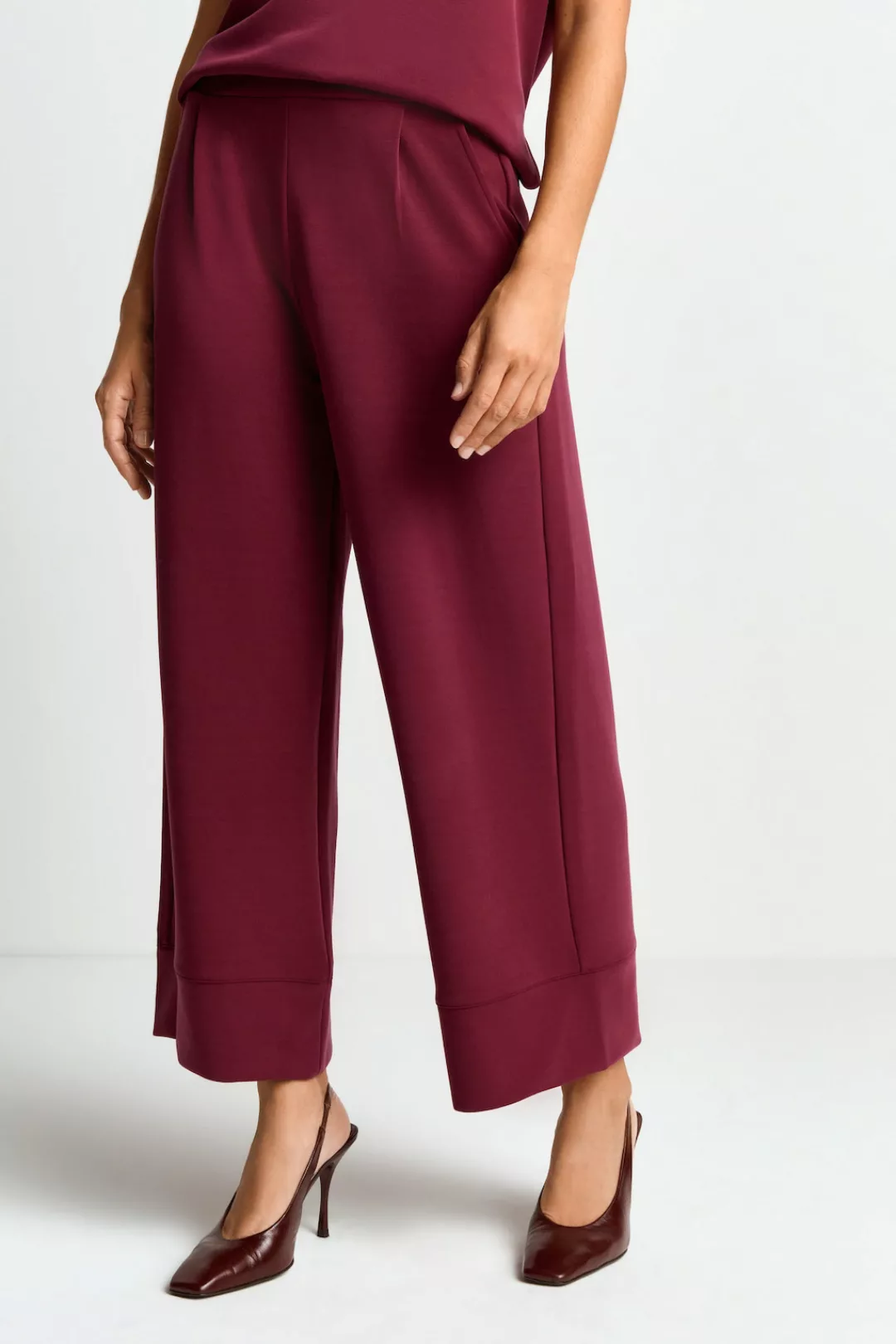 Rich & Royal Culotte T peached Culotte mit Kellerfalte, Eingrifftaschen günstig online kaufen