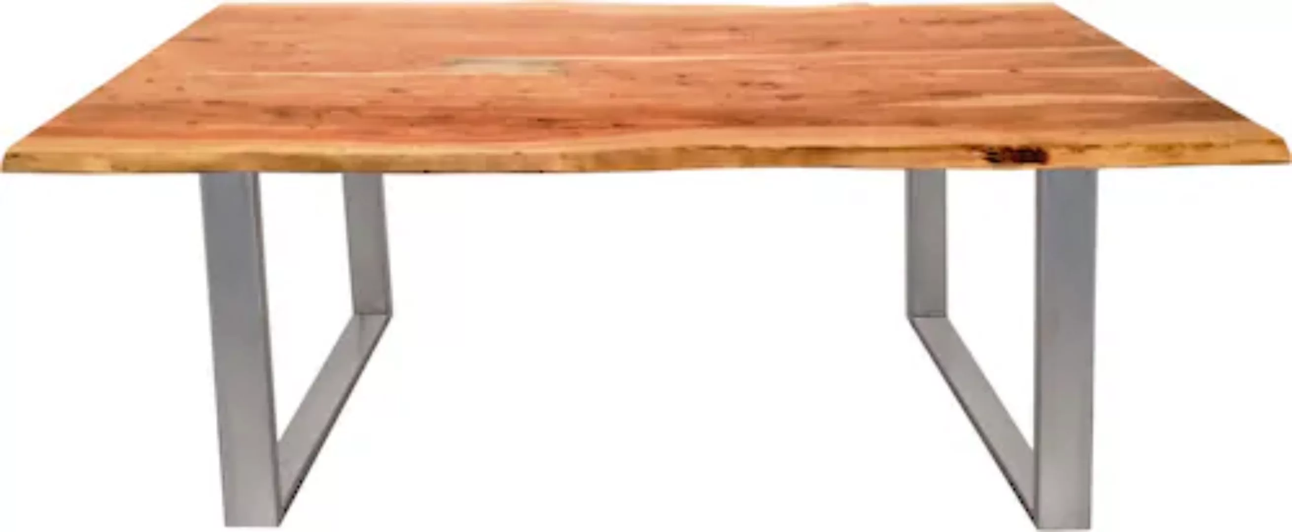 SIT Esstisch »Tops&Tables«, mit Tischplatte aus Akazie mit Baumkante wie ge günstig online kaufen