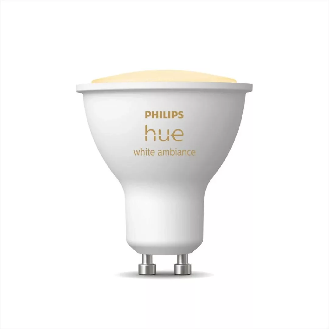 Philips Hue Bluetooth White Ambiance LED GU10 5W 350lm Einerpack günstig online kaufen