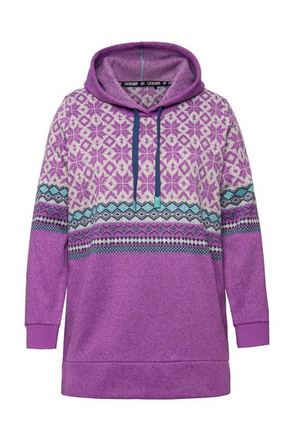 Laurasøn Sweatshirt Norweger Longsweat Kapuze Langarm günstig online kaufen