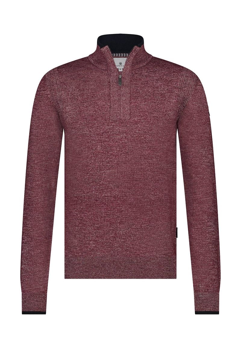 State Of Art Half Zip Pullover Rot - Größe M günstig online kaufen