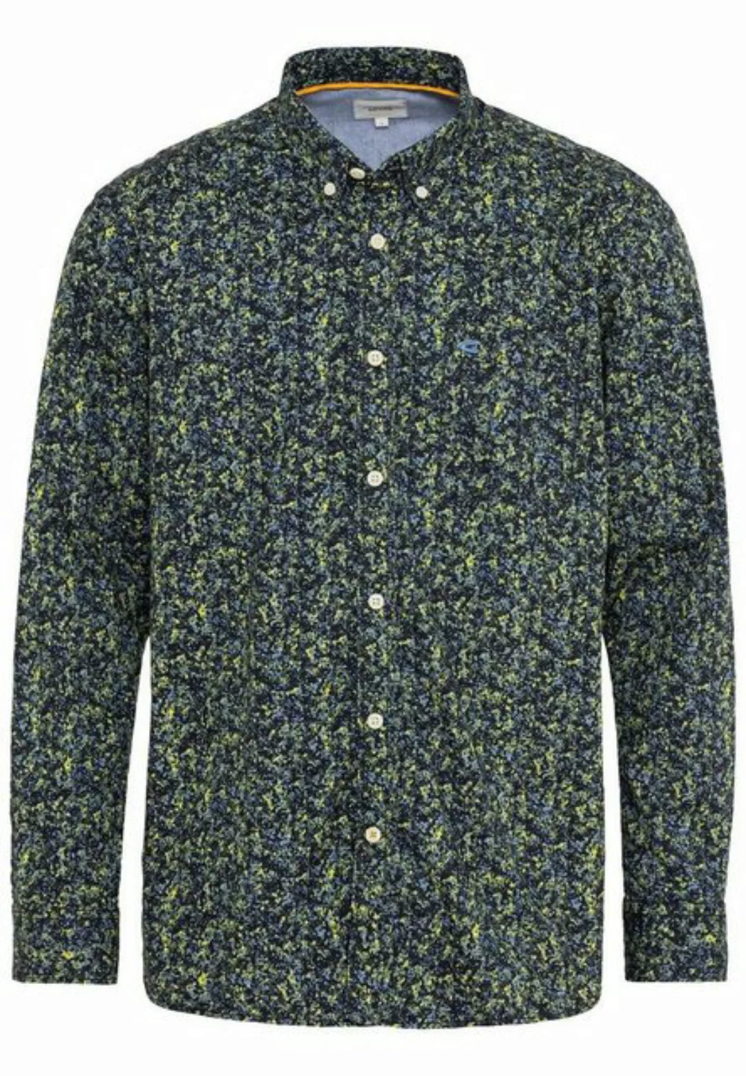 camel active Blusenshirt Longsleeve Shirt, Lemon Grass günstig online kaufen