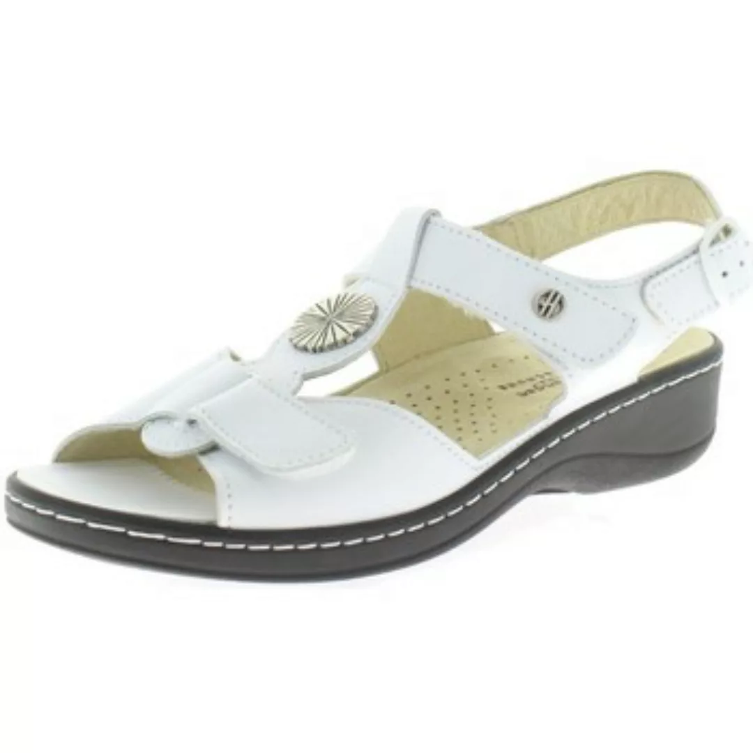 Hickersberger  Sandalen Sandaletten Weiß Leder 5108 FB 8100 günstig online kaufen