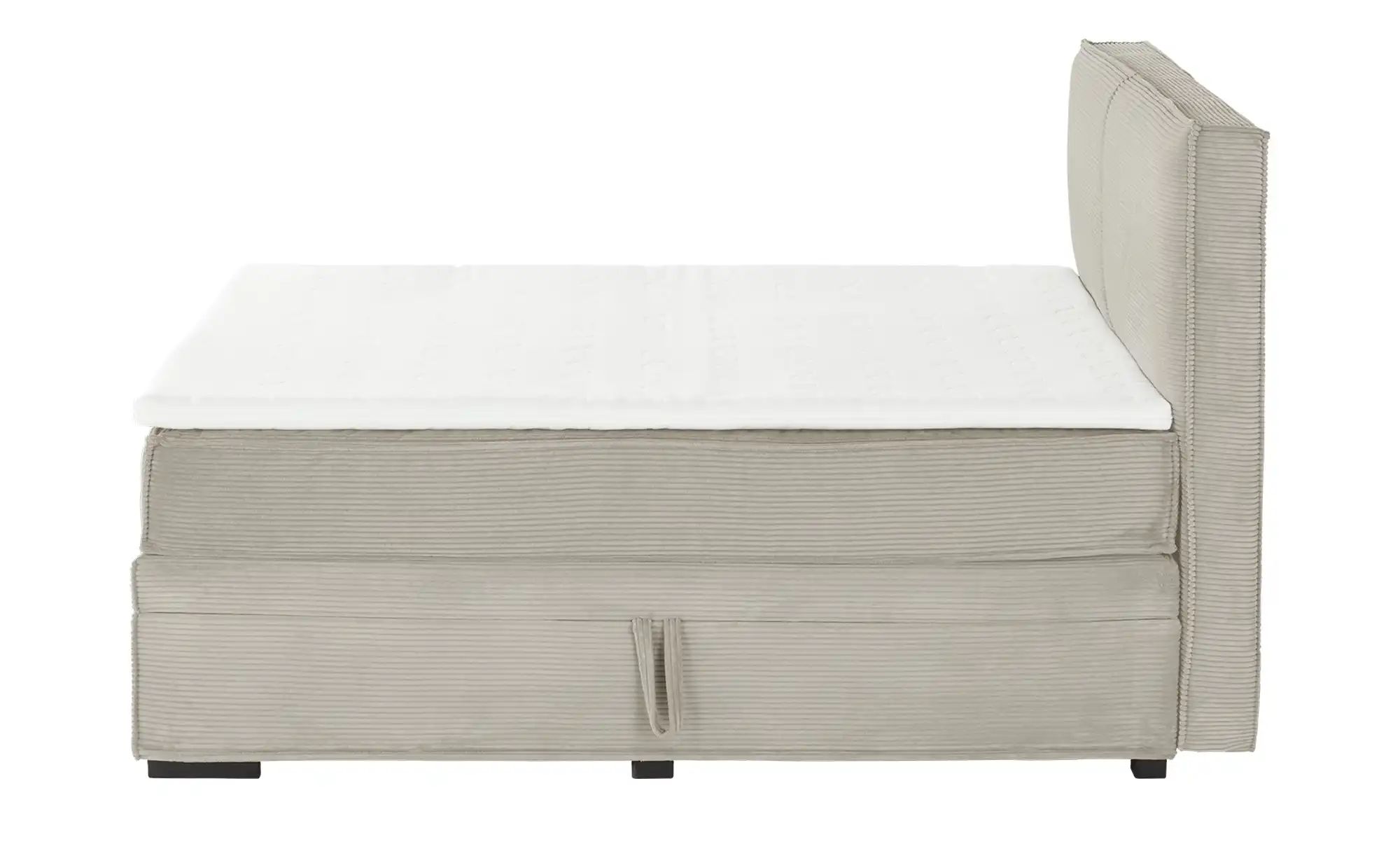 Boxi Boxspringbett mit Bettkasten Boxi Urban ¦ beige ¦ Maße (cm): B: 160 H: günstig online kaufen