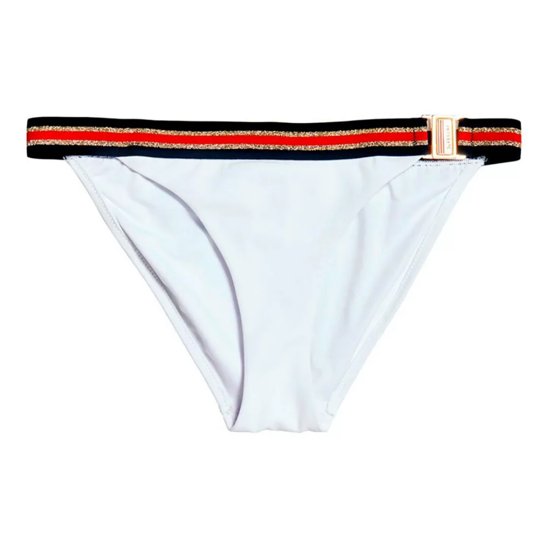 Superdry Crest Logo Fixed Tri Bikinihose L White günstig online kaufen