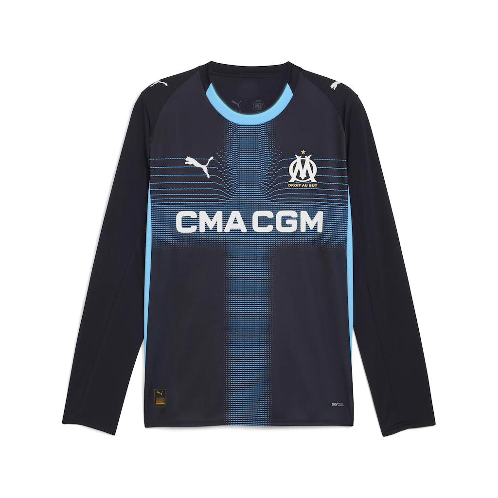PUMA Trainingsshirt "Olympique de Marseille 25/26 Langarm-Auswärtstrikot He günstig online kaufen