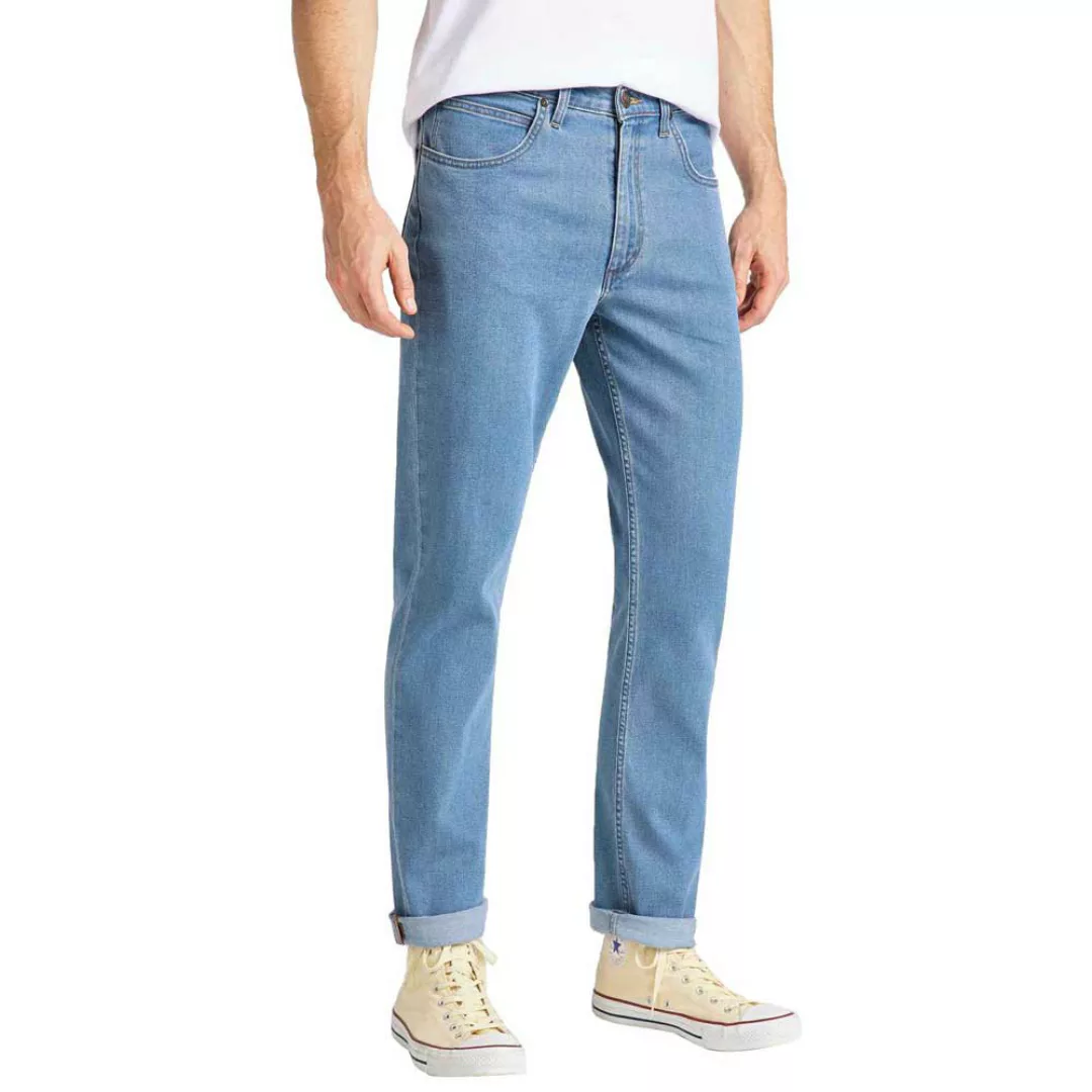 Lee Brooklyn Straight Jeans 44 Light Stonewash günstig online kaufen
