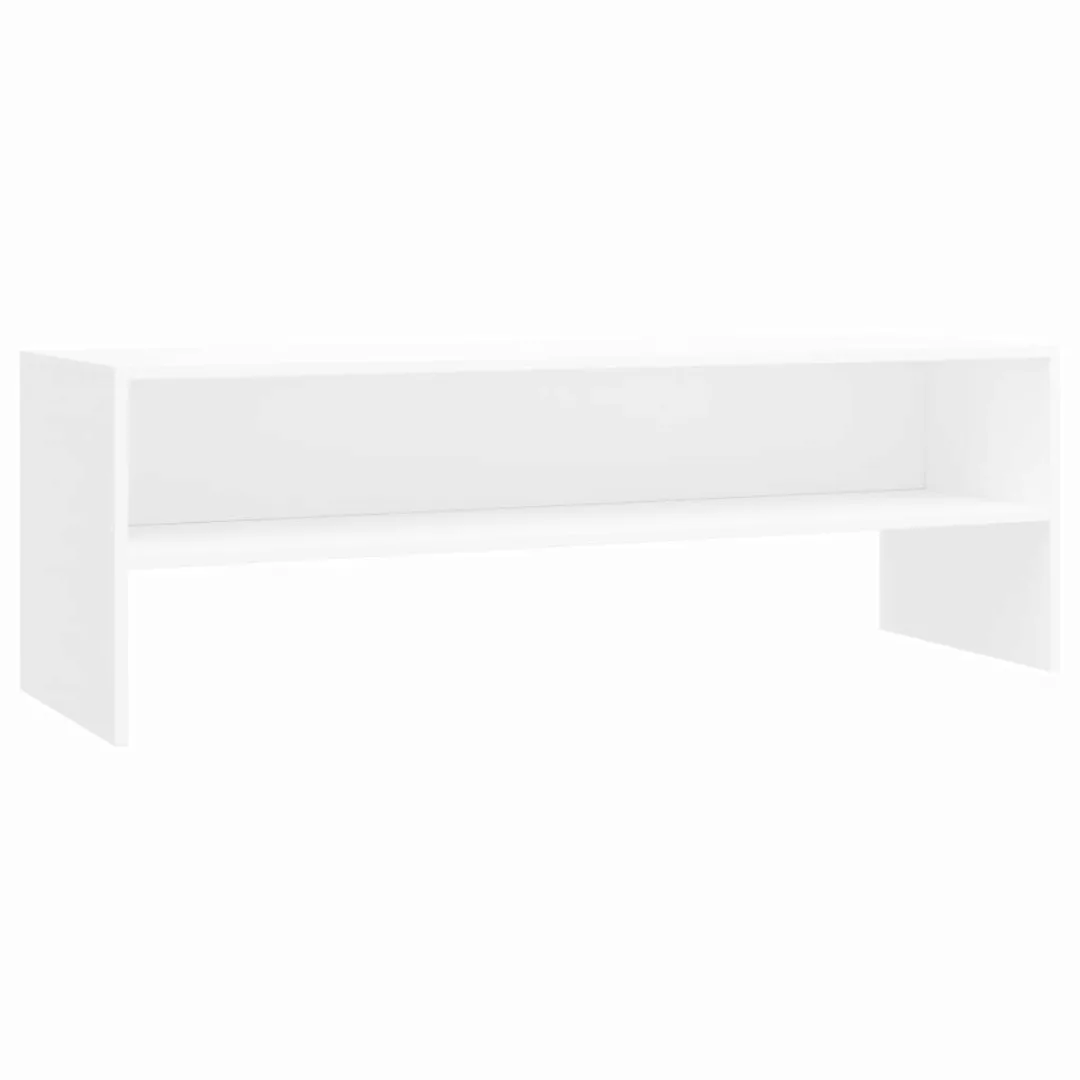 Tv-schrank Weiß 120ã40ã40 Cm Spanplatte günstig online kaufen