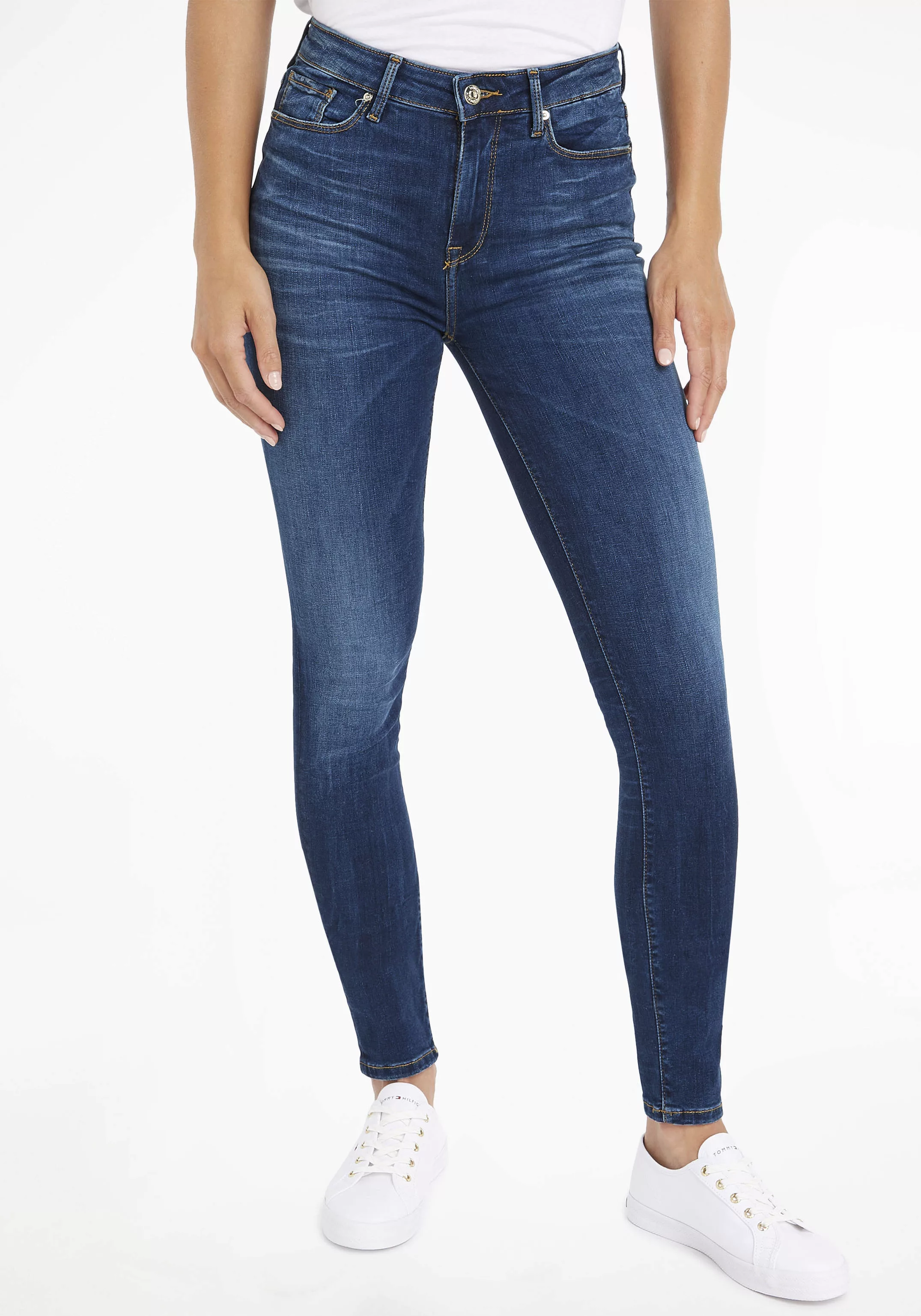 Tommy Hilfiger Skinny-fit-Jeans COMO SKINNY RW DOREEN (TH FLEX COMO SKINNY günstig online kaufen