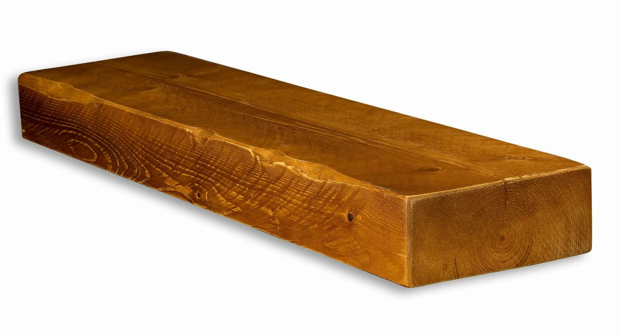Levandeo® Wandregal, levandeo Wandregal Holz Massiv günstig online kaufen