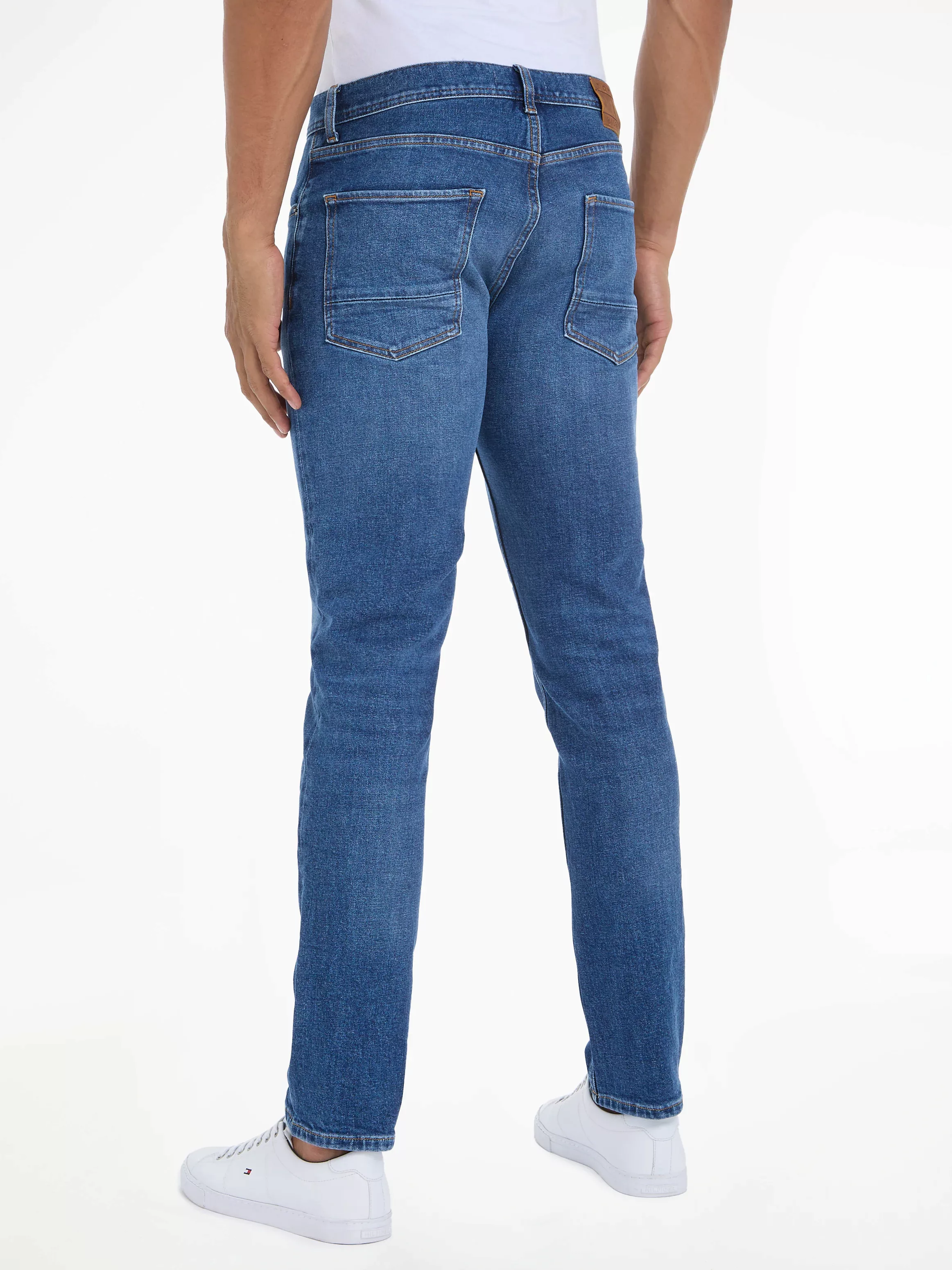 Tommy Hilfiger Straight-Jeans "STRAIGHT DENTON STR CREST INDIGO" günstig online kaufen