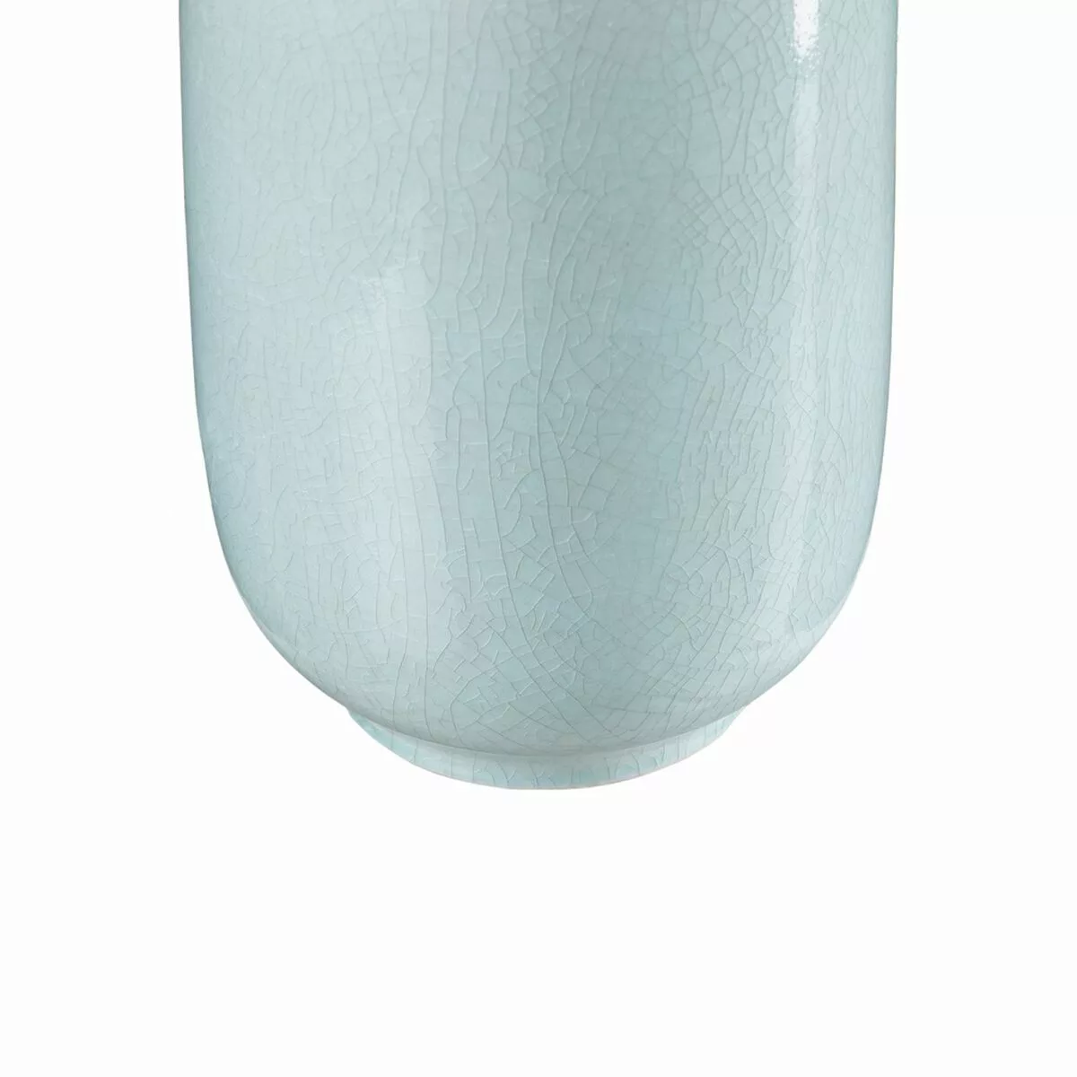 Vase 19 X 19 X 34,5 Cm Aus Keramik Türkis günstig online kaufen
