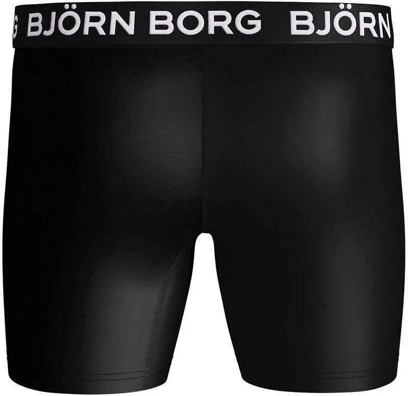 Bjorn Borg Performance Boxershorts 3-Pack Schwarz  - Größe XL günstig online kaufen