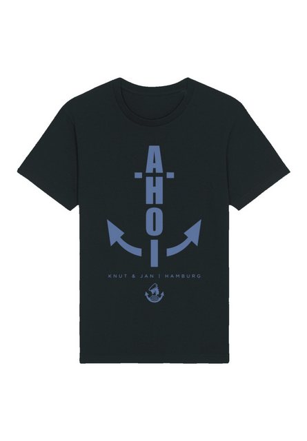 F4NT4STIC T-Shirt "Ahoi Anker Blau Knut & Jan Hamburg", Premium Qualität günstig online kaufen