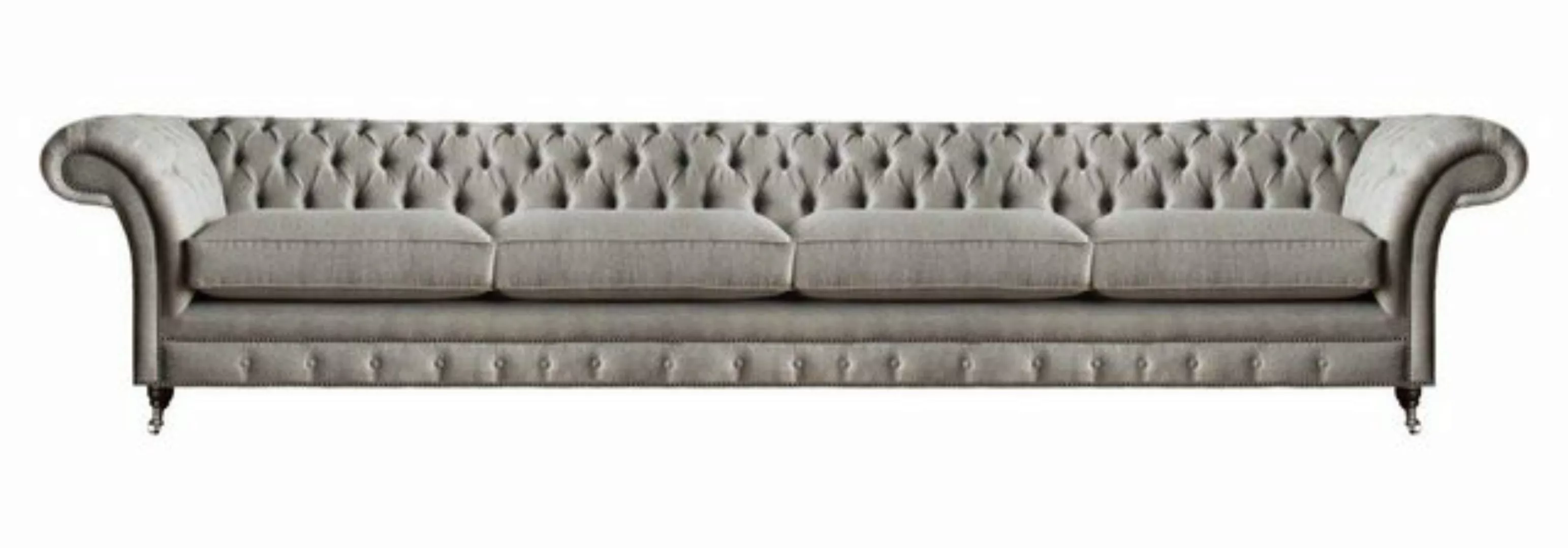 JVmoebel Chesterfield-Sofa Wohnzimmer Sitzmöbel Luxus Sofa Couch Viersitzer günstig online kaufen