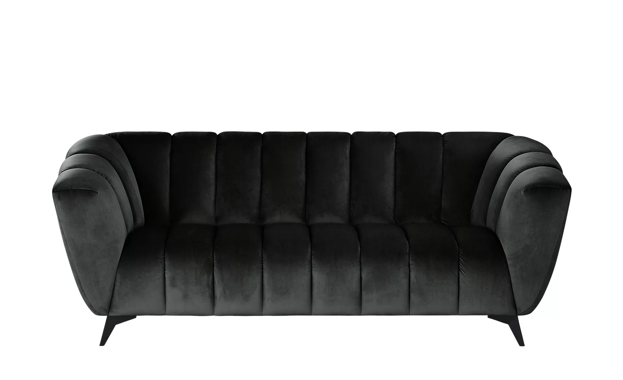 Sofa - grau - 220 cm - 86 cm - 100 cm - Polstermöbel > Sofas > 3-Sitzer - M günstig online kaufen
