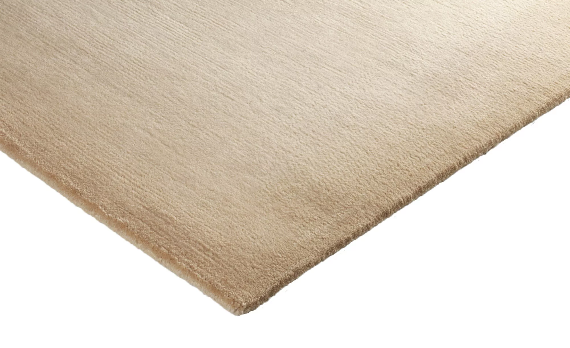 Handgeknüpfter Naturteppich  Vinciano Tami ¦ beige ¦ Wolle ¦ Maße (cm): B: günstig online kaufen