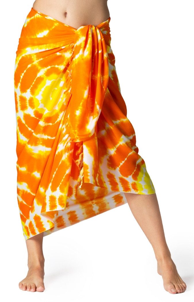 PANASIAM Pareo Sarong Tie-Dye farbenfrohes Hüfttuch günstig online kaufen