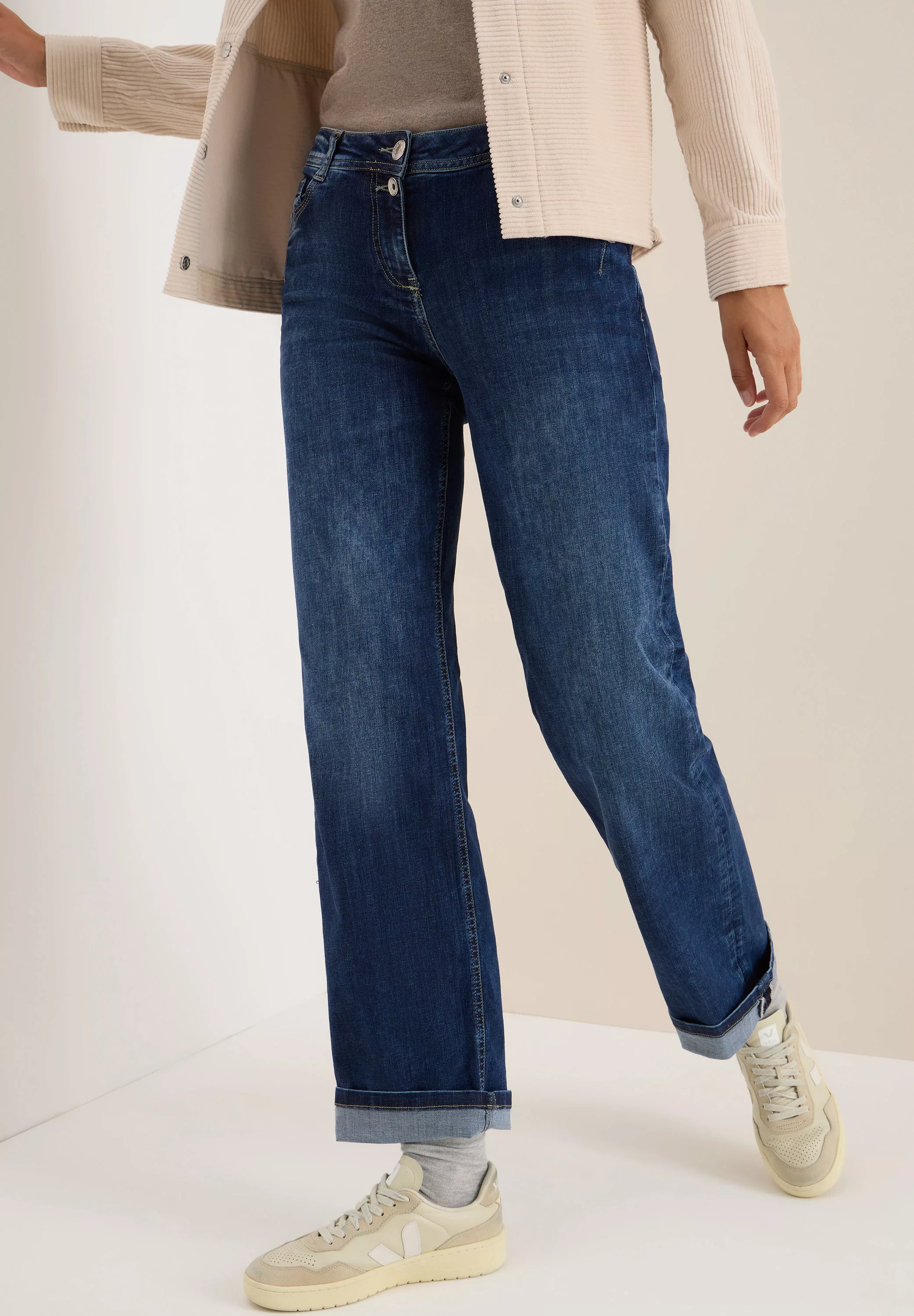 Cecil Weite Jeans "Style NEELE", mit Stretch günstig online kaufen