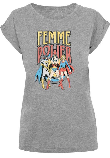 F4NT4STIC T-Shirt DC Comics Superhelden Wonder Woman Femme Power Print günstig online kaufen