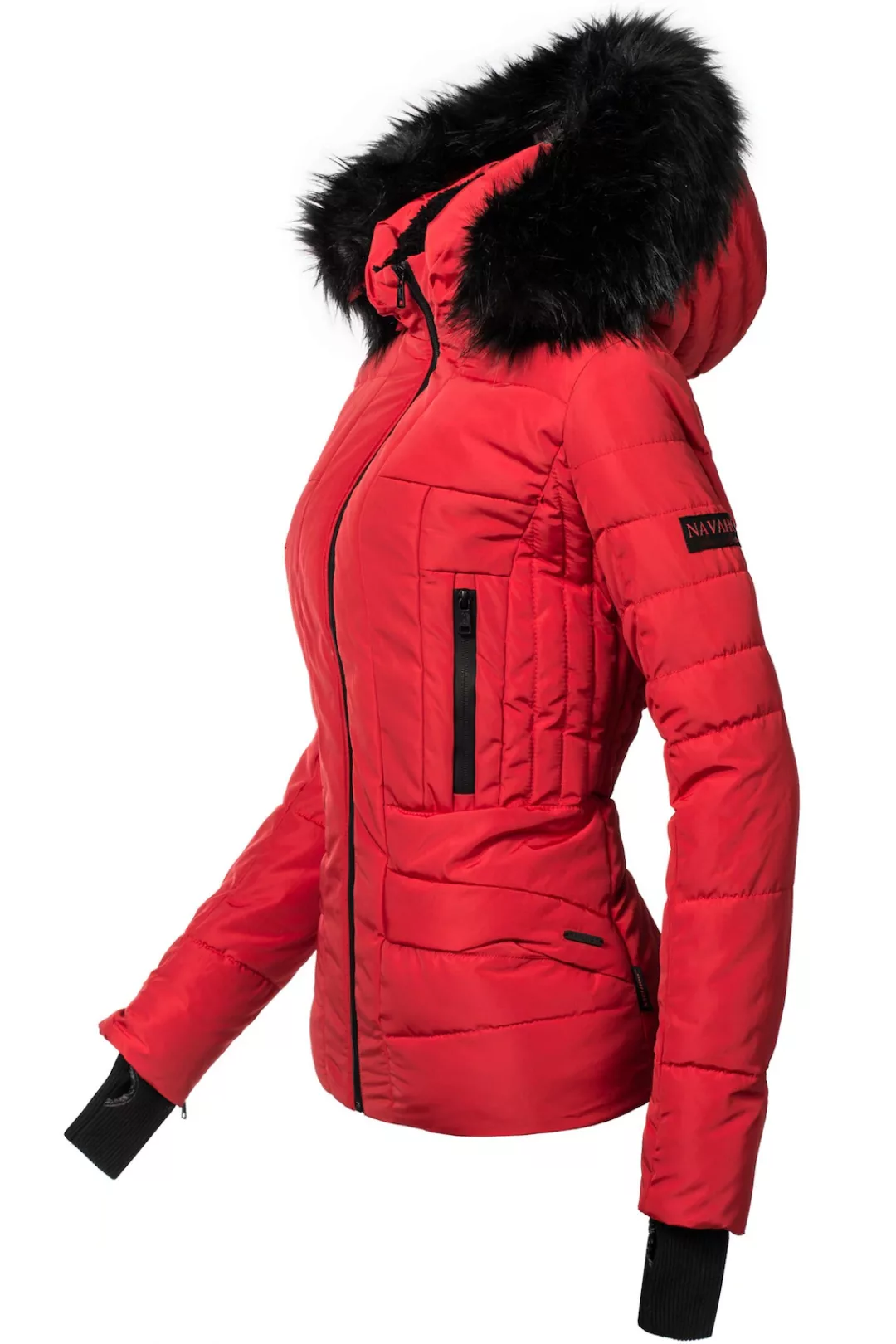 Navahoo Steppjacke "Adele", mit Kapuze, hochwertige Winterjacke mit edler K günstig online kaufen