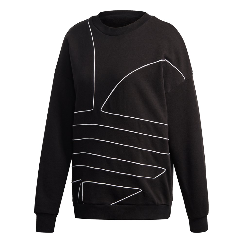 Adidas Originals Large Logo Pullover 36 Black / White günstig online kaufen