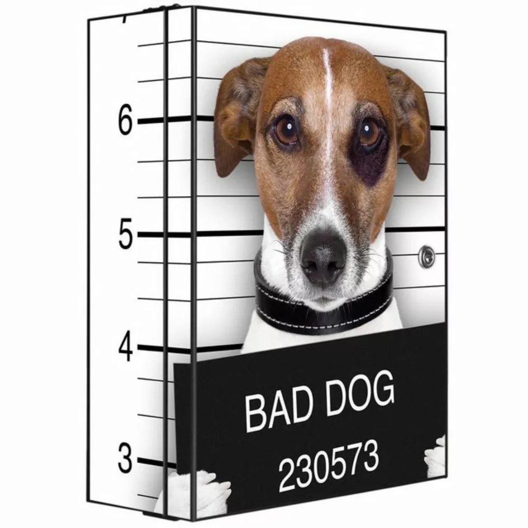 banjado Medizinschrank Stahl Bad Dog Jack Russel (abschließbar, 3 große und günstig online kaufen