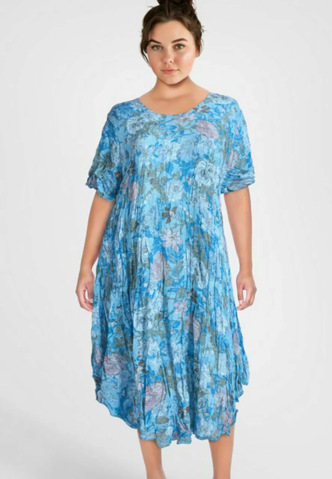 PEKIVESSA Sommerkleid Kleid mit Blumenmuster kurzarm (Set, 2-tlg) mit Unter günstig online kaufen