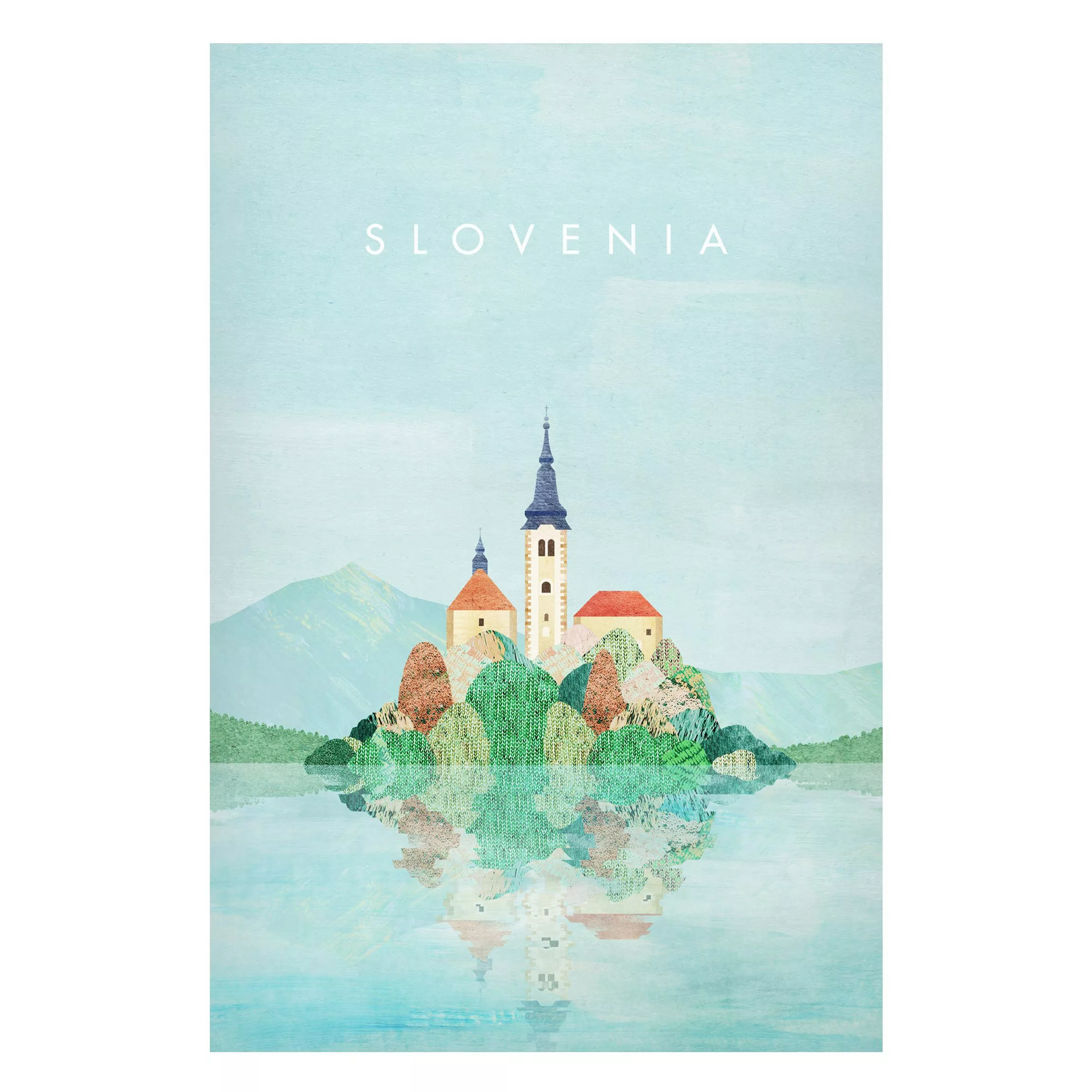 Magnettafel Reiseposter - Slowenien günstig online kaufen