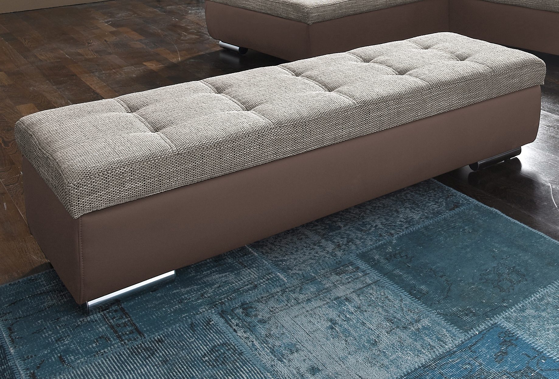 DOMO collection Hocker "Treviso XXL: B/T/H: 161/60/41 cm", mit Stauraum, au günstig online kaufen