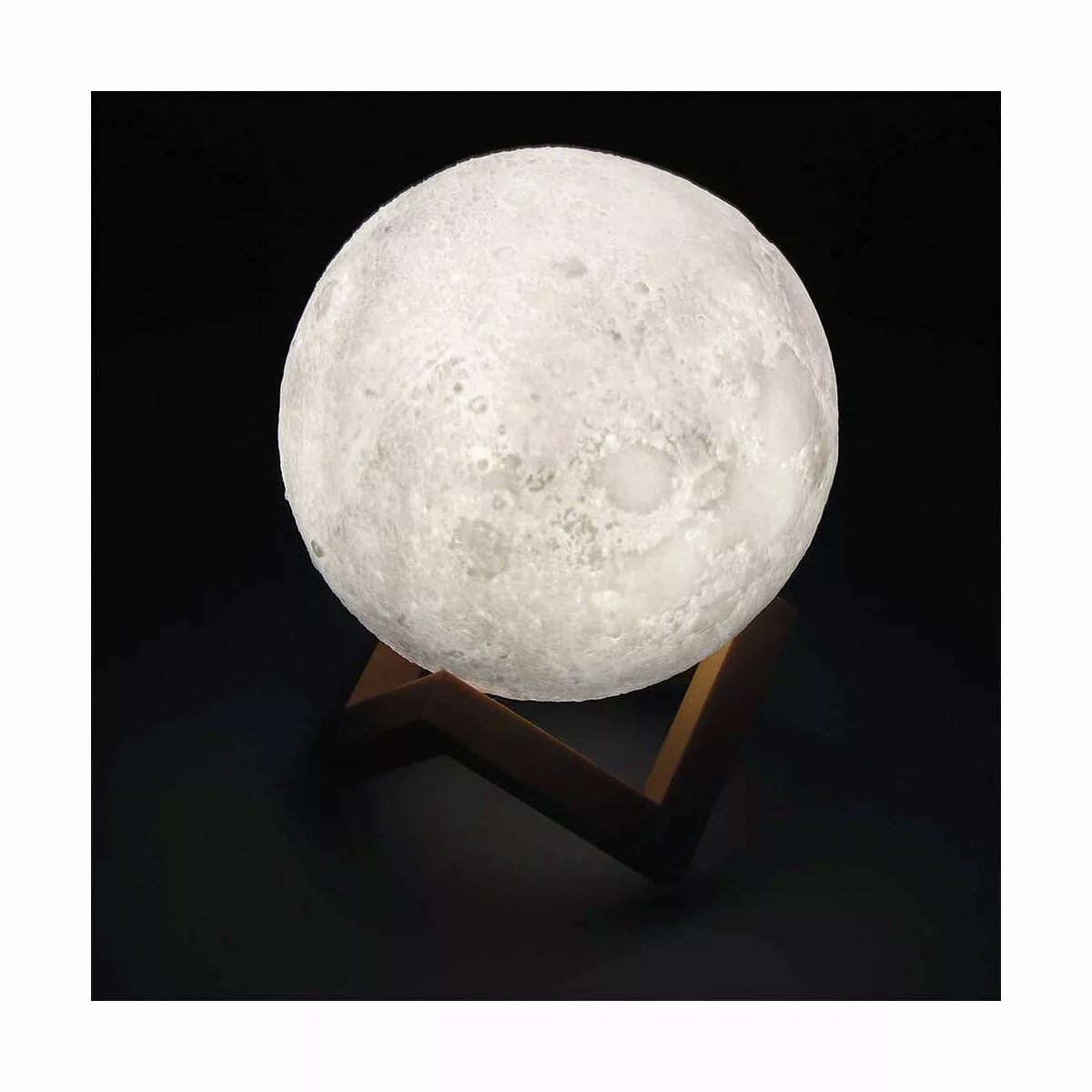 Tischlampe Edm Mond Weiß 3,7 V günstig online kaufen