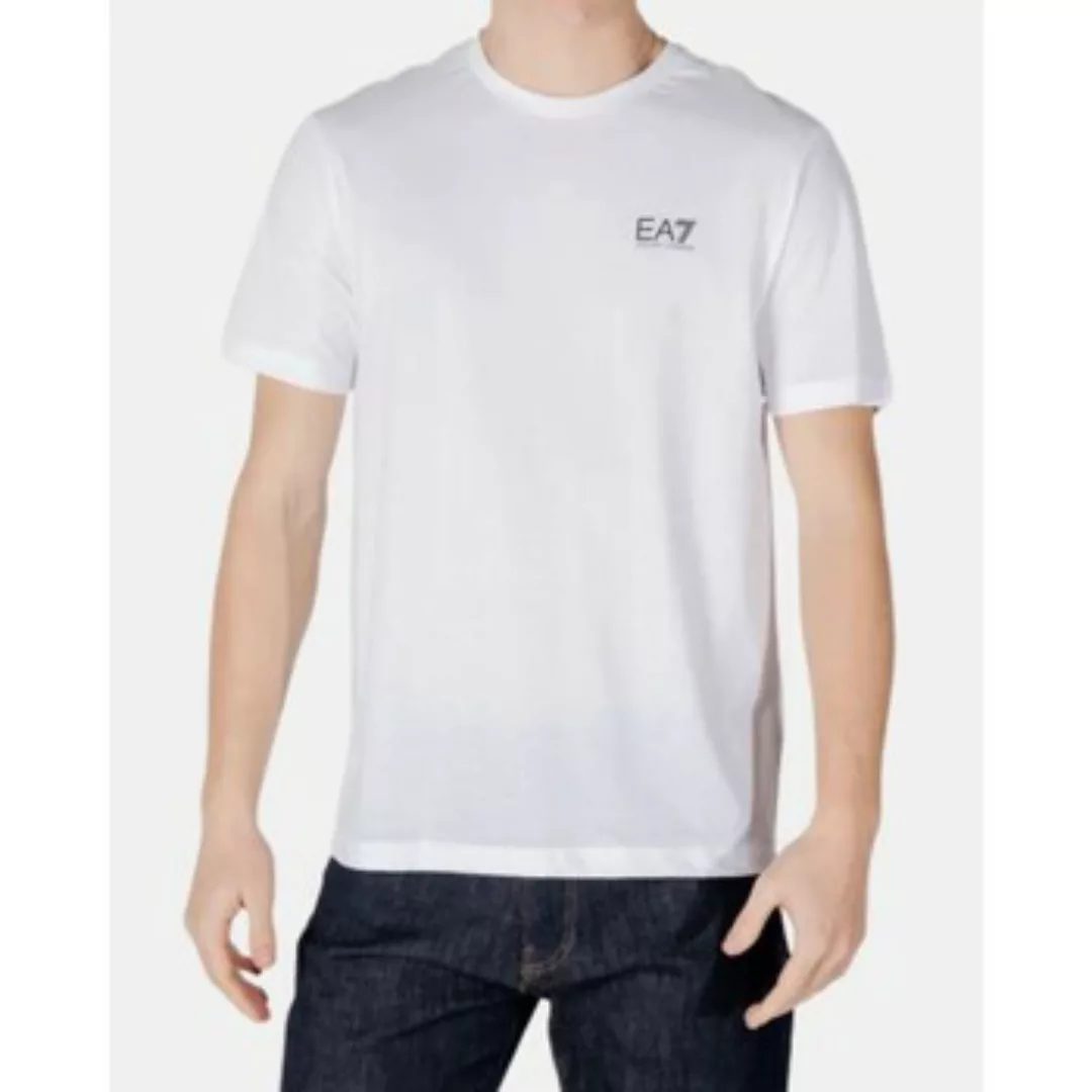Emporio Armani EA7  T-Shirts & Poloshirts 7M000567 AF10375-M0003 WHITE/BLAC günstig online kaufen
