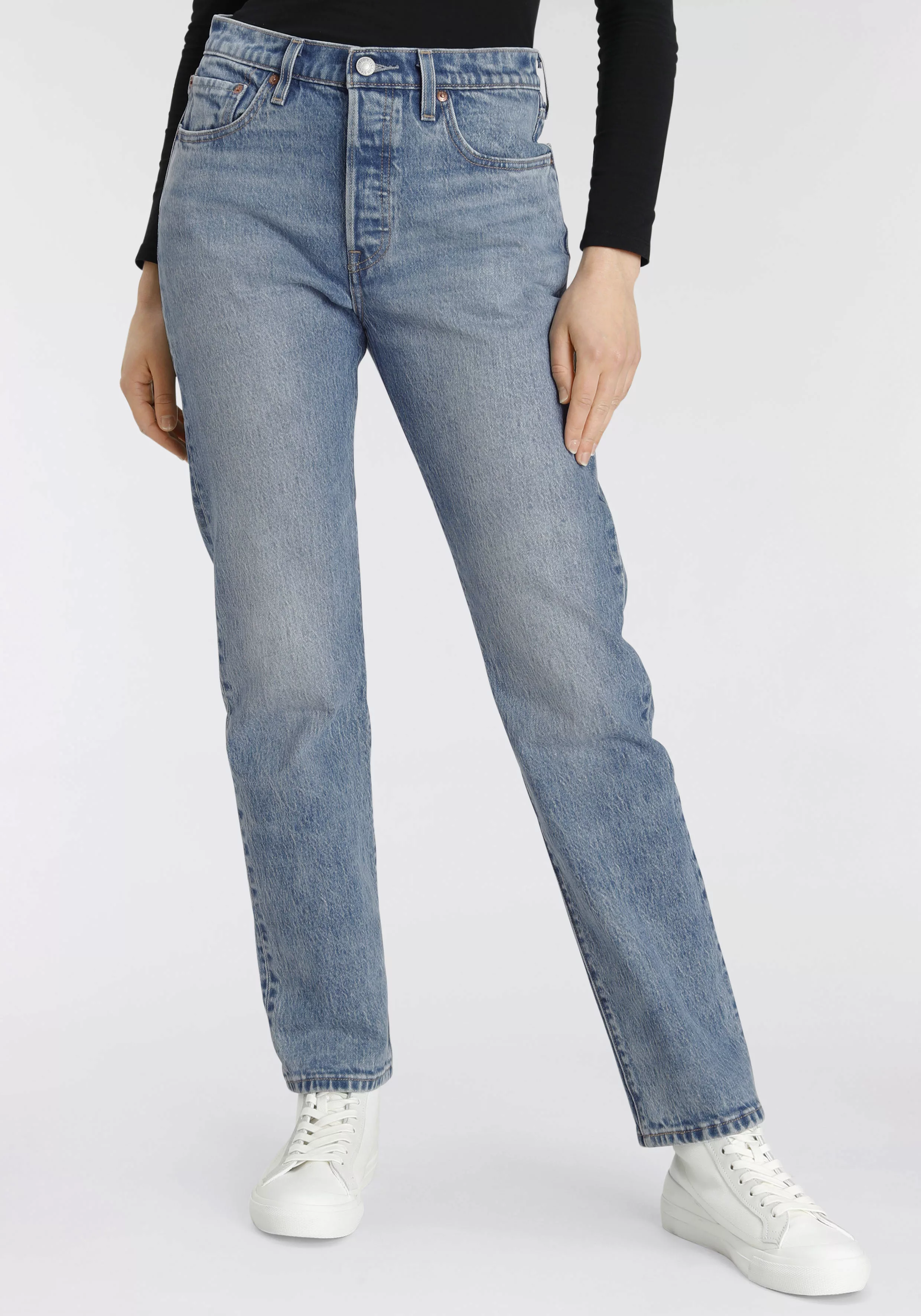 Levis  Straight Leg Jeans 501® JEANS FOR WOMEN günstig online kaufen