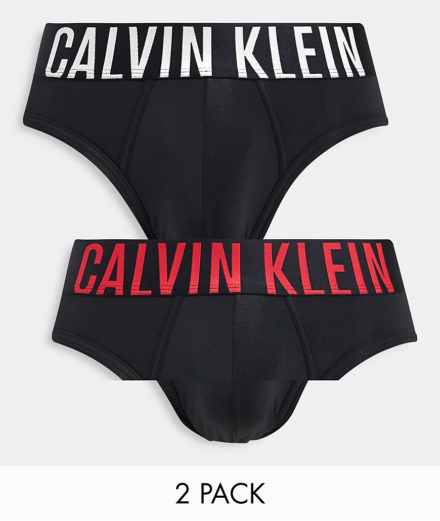 Calvin Klein Underwear Hip Unterhose 2 Paare XL Black W. Strawberry Shake / günstig online kaufen