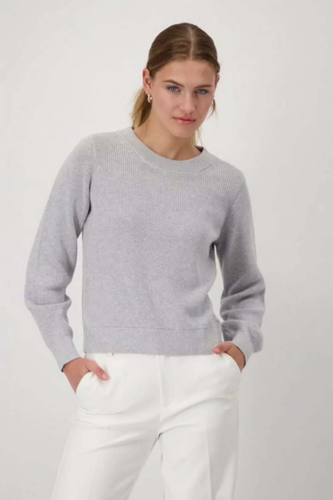 Monari Strickpullover Pullover off-white günstig online kaufen