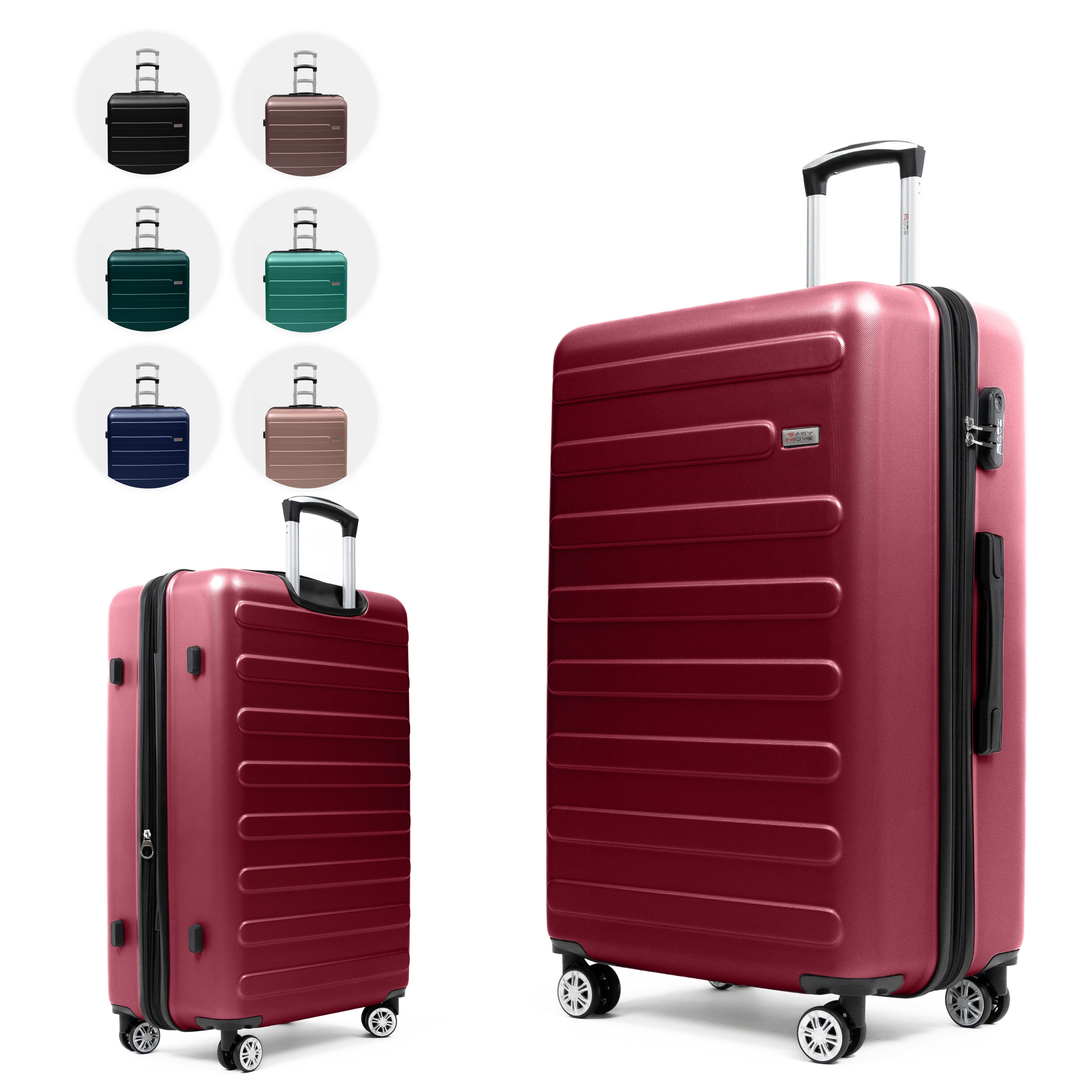 Easy Move Hartschalen-Trolley Leichter Rollkoffer Flair günstig online kaufen