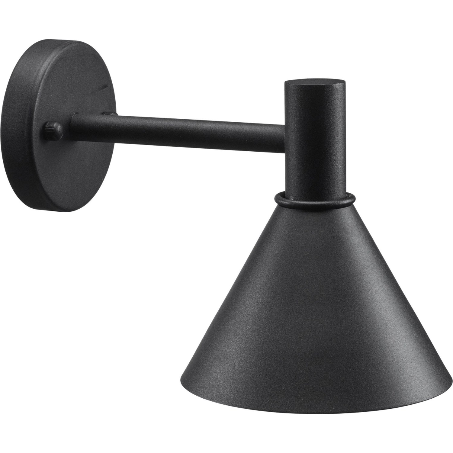 PR Home Mini Tripp Wandaußenlampe matt Schwarz E27 IP44 20x18x30cm günstig online kaufen