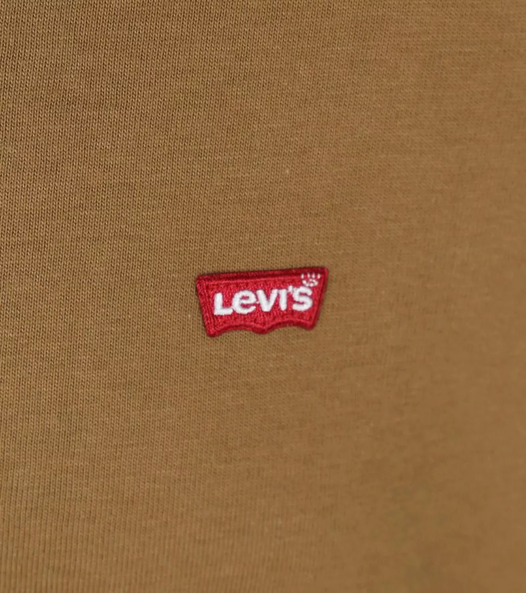 Levi's T-Shirt Original Braun - Größe S günstig online kaufen