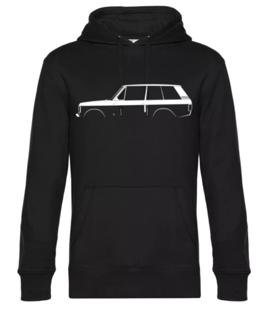 'Range Rover (1970)' Silhouette · Unisex Premium Hoodie günstig online kaufen