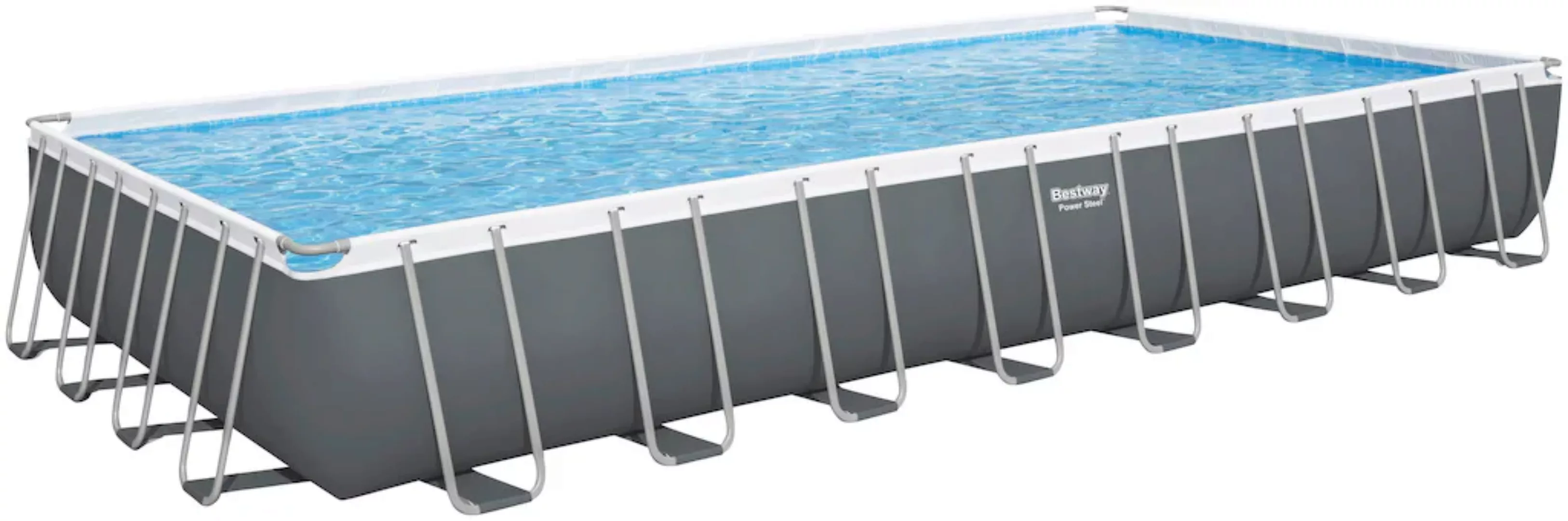 Bestway Framepool "Power Steel™", (Komplett-Set), Frame Pool mit Sandfilter günstig online kaufen