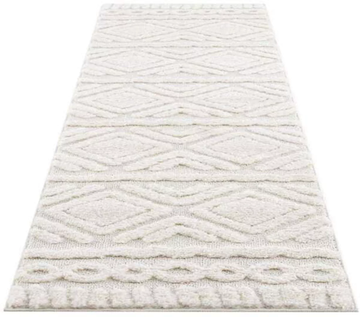 Carpet City Hochflor-Teppich »Focus 3382, Boho-Style«, rechteckig günstig online kaufen