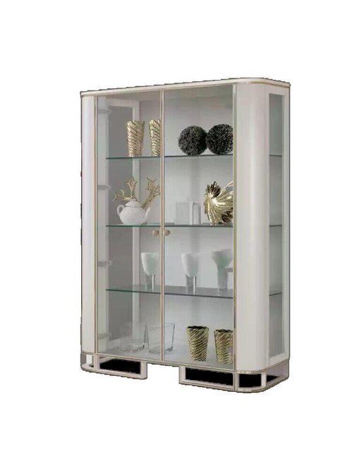 JVmoebel Vitrine Vitrine Schöne aus Holz und Glas wohnzimmer neu Modern Lux günstig online kaufen