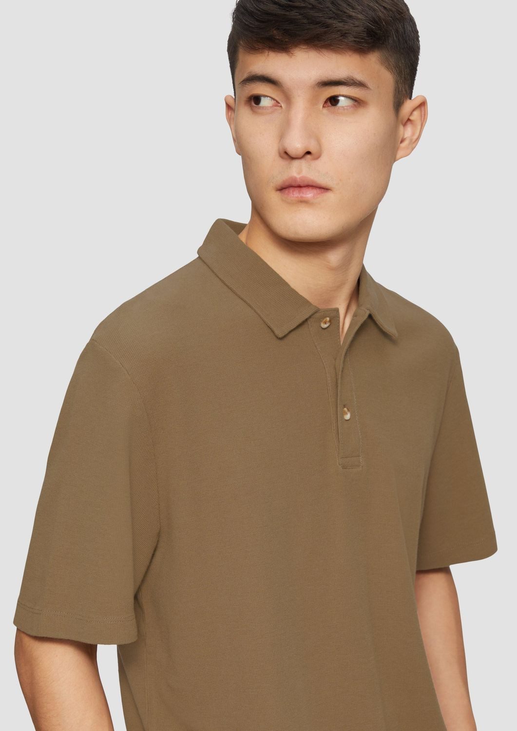 s.Oliver Poloshirt Poloshirt mit Waffelstruktur und günstig online kaufen
