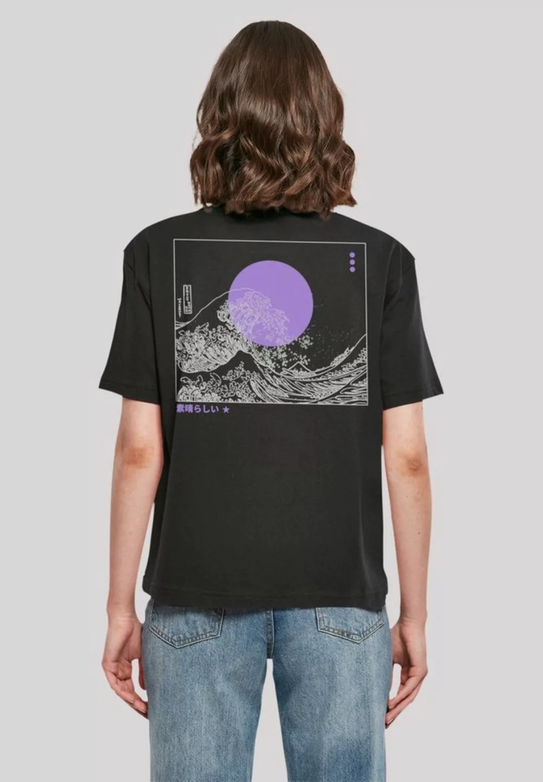 F4NT4STIC T-Shirt "Kanagawa Wave", Print günstig online kaufen