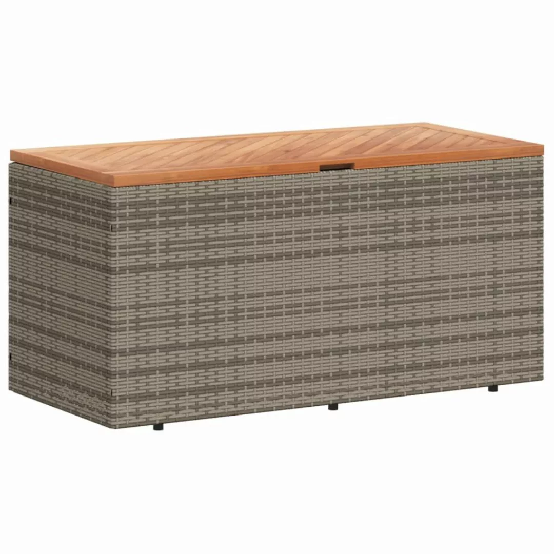 vidaXL Gartenbox Gartentruhe Grau 110x50x54 cm günstig online kaufen