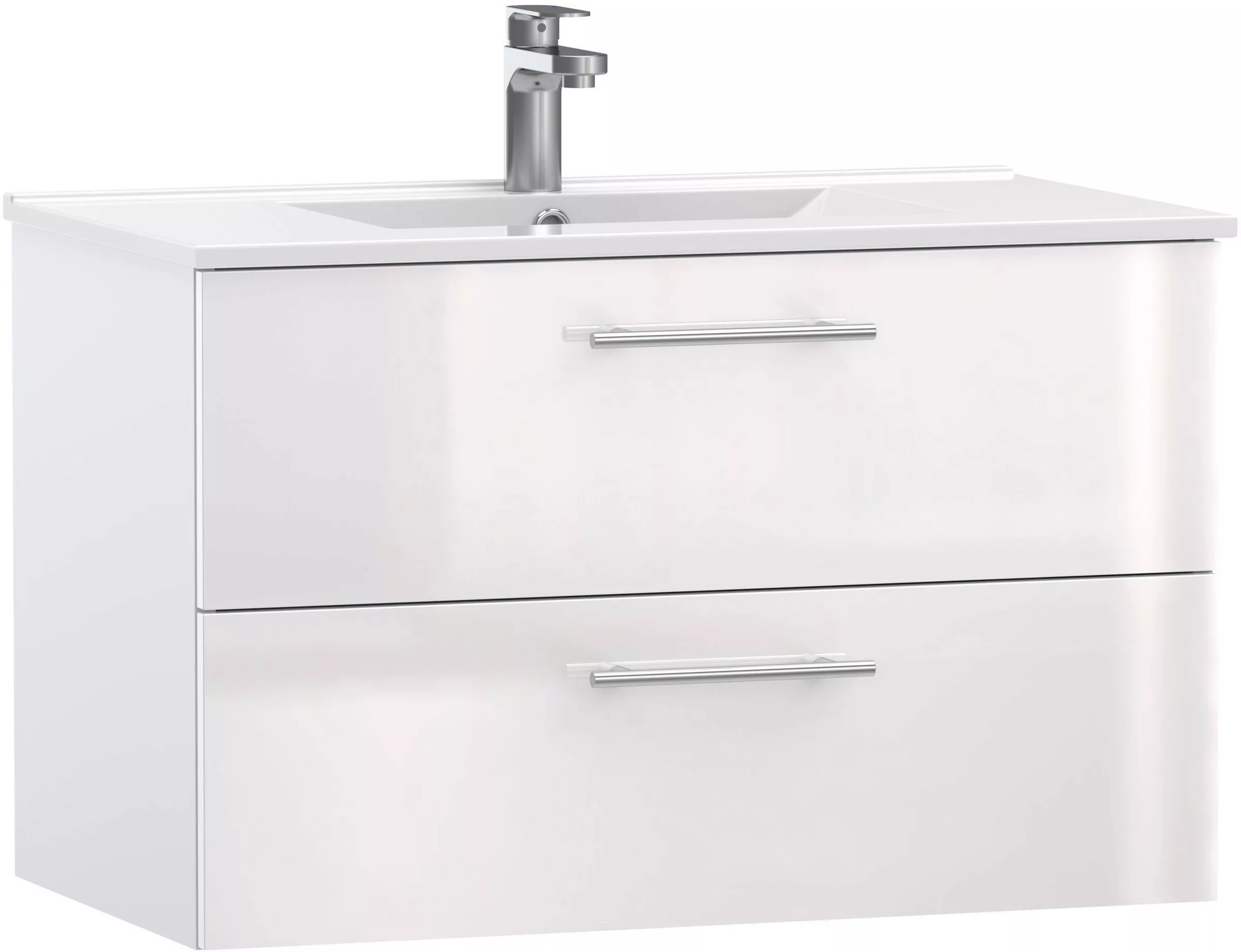 welltime Waschtisch »Athen Badschrank Badezimmer WC Unterschrank mit Becken günstig online kaufen